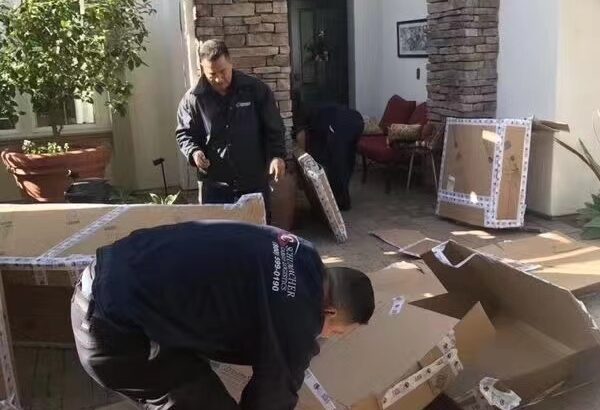 海运大叔，教你包税从国内转运家具到英国格拉斯哥送到家